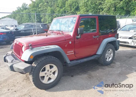 2011 Jeep Wrangler Sport из США, поврежденный, VIN 1J4AA2D16BL540853